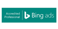 Bing Ads accredited professional badge