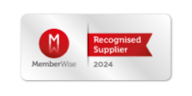 Memberwise Recognised Supplier 2024 badge